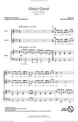 Cover icon of Gloria! Gloria! sheet music for choir (2-Part) by Roger Emerson and Miscellaneous, intermediate duet