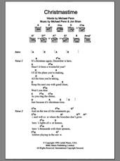 Cover icon of Christmastime sheet music for guitar (chords) by Aimee Mann, Jon Brion and Michael Penn, intermediate skill level