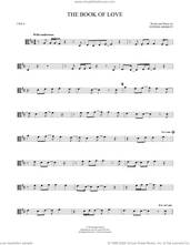 Cover icon of The Book Of Love sheet music for viola solo by The Magnetic Fields, Peter Gabriel and Stephin Merritt, intermediate skill level