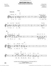 Cover icon of Mustang Sally sheet music for harmonica solo by Wilson Pickett, Buddy Guy, The Commitments and Bonny Rice, intermediate skill level