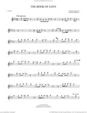 Cover icon of The Book Of Love sheet music for flute solo by The Magnetic Fields, Peter Gabriel and Stephin Merritt, intermediate skill level