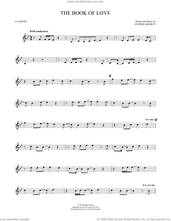 Cover icon of The Book Of Love sheet music for clarinet solo by The Magnetic Fields, Peter Gabriel and Stephin Merritt, intermediate skill level