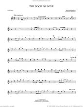 Cover icon of The Book Of Love sheet music for alto saxophone solo by The Magnetic Fields, Peter Gabriel and Stephin Merritt, intermediate skill level