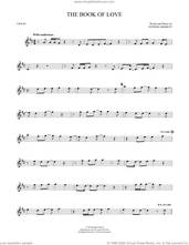 Cover icon of The Book Of Love sheet music for violin solo by The Magnetic Fields, Peter Gabriel and Stephin Merritt, intermediate skill level