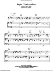 Cover icon of Taylor, The Latte Boy sheet music for voice, piano or guitar by Kristin Chenoweth, Marcy Heisler and Zina Goldrich, intermediate skill level