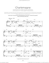 Cover icon of Charlemagne sheet music for piano solo by Blossoms, Charles Anthony Salt, Joseph John Donovan, Joshua John Dewhurst, Myles Scott Kellock and Thomas Philip Ogden, beginner skill level