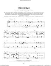 Cover icon of Rockabye (feat. Sean Paul and Anne-Marie) sheet music for piano solo by Clean Bandit, Ammar Malik, Ina Wroldsen, Jack Patterson, Sean Paul Henriques and Steve Mac, beginner skill level