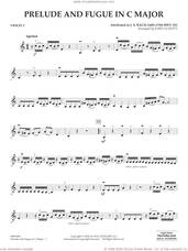 Cover icon of Prelude and Fugue in C Major (BWV 553) sheet music for orchestra (violin 2) by Johann Sebastian Bach, John Leavitt and John Leavitt (arr.), intermediate skill level