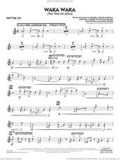 Cover icon of Waka Waka (This Time for Africa) sheet music for jazz band (baritone sax) by Shakira, Michele Fernandez, Emile Kojidie, Eugene Victor Doo Belley, Jean Ze Bella, John Hill and Zolani Mahola, intermediate skill level