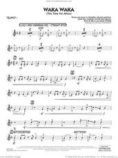 Cover icon of Waka Waka (This Time for Africa) sheet music for jazz band (trumpet 1) by Shakira, Michele Fernandez, Emile Kojidie, Eugene Victor Doo Belley, Jean Ze Bella, John Hill and Zolani Mahola, intermediate skill level