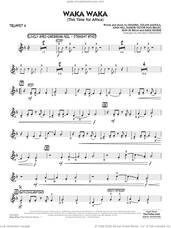 Cover icon of Waka Waka (This Time for Africa) sheet music for jazz band (trumpet 4) by Shakira, Michele Fernandez, Emile Kojidie, Eugene Victor Doo Belley, Jean Ze Bella, John Hill and Zolani Mahola, intermediate skill level