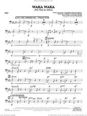 Cover icon of Waka Waka (This Time for Africa) sheet music for jazz band (bass) by Shakira, Michele Fernandez, Emile Kojidie, Eugene Victor Doo Belley, Jean Ze Bella, John Hill and Zolani Mahola, intermediate skill level