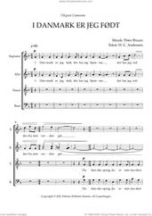 Cover icon of I DANMARK ER JEG FAuDT sheet music for choir (SATB: soprano, alto, tenor, bass) by Peter Bruun, classical score, intermediate skill level