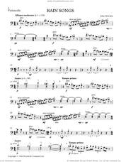 Cover icon of Rain Songs sheet music for orchestra (cello) by John McCabe, classical score, intermediate skill level