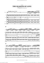 Cover icon of The Seasons Of Love sheet music for string orchestra by Outi Tarkiainen, classical score, intermediate skill level