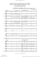 Cover icon of But Always As It Should Be sheet music for orchestra (full score) by Peter Bruun, classical score, intermediate skill level