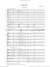 Cover icon of Requiem (study score) sheet music for orchestra/band (study score) by James Whitbourn, classical score, intermediate skill level