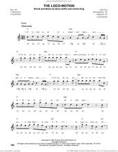 Cover icon of The Loco-Motion sheet music for harmonica solo by Little Eva, Carole King and Gerry Goffin, intermediate skill level