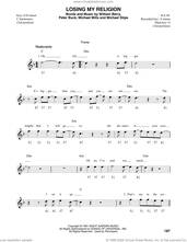 Cover icon of Losing My Religion sheet music for harmonica solo by R.E.M., Michael Stipe, Mike Mills, Peter Buck and William Berry, intermediate skill level