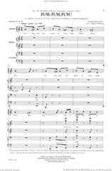 Cover icon of Fum, Fum, Fum! sheet music for choir (SATB: soprano, alto, tenor, bass) by Mack Wilberg, intermediate skill level