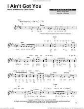 Cover icon of I Ain't Got You sheet music for harmonica solo by Jimmy Reed and Calvin Carter, intermediate skill level