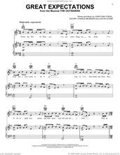 Cover icon of Great Expectations (from The Outsiders) sheet music for voice, piano or guitar by Jonathan Clay, Zach Chance & Justin Levine, Justin Levine and Zachry Chance Bearden, intermediate skill level