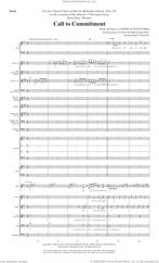 Cover icon of Call To Commitment (COMPLETE) sheet music for orchestra/band (Orchestra) by Joseph M. Martin, intermediate skill level