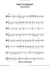 Cover icon of Nellie The Elephant sheet music for voice and other instruments (fake book) by Ralph Butler and Peter Hart, intermediate skill level