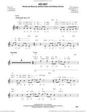 Cover icon of Ho Hey sheet music for harmonica solo by The Lumineers, Jeremy Fraites and Wesley Schultz, intermediate skill level