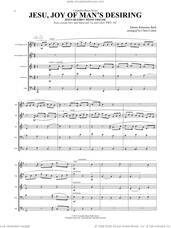 Cover icon of Jesu, Joy of Man's Desiring (COMPLETE) sheet music for brass quintet by Canadian Brass, Chris Coletti and Johann Sebastian Bach, classical score, intermediate skill level