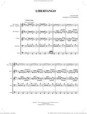 Cover icon of Libertango (COMPLETE) sheet music for brass quintet by Canadian Brass, Astor Piazzolla and Josef Burgstaller, classical score, intermediate skill level