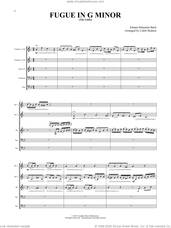 Cover icon of Fugue in G Minor (Intermediate) (COMPLETE) sheet music for brass quintet by Canadian Brass, Caleb Hudson and Johann Sebastian Bach, classical score, intermediate skill level