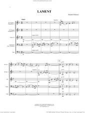 Cover icon of Lament (COMPLETE) sheet music for brass quintet by Canadian Brass and Brandon Ridenour, classical score, intermediate skill level