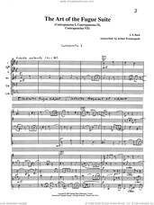 Cover icon of The Art of the Fugue Suite (COMPLETE) sheet music for brass quintet by Canadian Brass, Arthur Frackenpohl and Johann Sebastian Bach, classical score, intermediate skill level