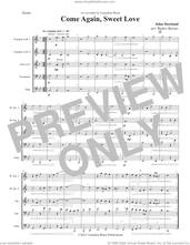 Cover icon of Come Again, Sweet Love (COMPLETE) sheet music for brass quintet by Canadian Brass, John Dowland and Walter Barnes, classical score, intermediate skill level