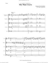 Cover icon of The Man I Love (COMPLETE) sheet music for brass quintet by Canadian Brass, George Gershwin and Luther Henderson, intermediate skill level