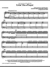 Cover icon of Livin' On A Prayer (arr. Mac Huff) (complete set of parts) sheet music for orchestra/band (Rhythm) by Bon Jovi, Desmond Child, Richie Sambora and Mac Huff, intermediate skill level