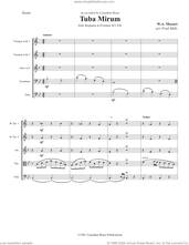 Cover icon of Tuba Mirum (COMPLETE) sheet music for brass quintet by Canadian Brass, Fred Mills and Wolfgang Amadeus Mozart, classical score, intermediate skill level