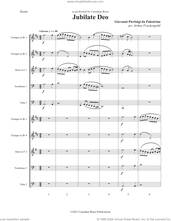 Cover icon of Jubilate Deo (Double Quintet) sheet music for brass quintet (full score) by Canadian Brass, Arthur Frackenpohl and Giovanni Perluigi Da Palestrina, classical score, intermediate skill level