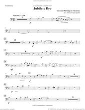 Cover icon of Jubilate Deo (Double Quintet) sheet music for brass ensemble (trombone 2) by Canadian Brass, Arthur Frackenpohl and Giovanni Perluigi Da Palestrina, classical score, intermediate skill level