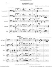 Cover icon of Scheherezade (COMPLETE) sheet music for brass ensemble by Canadian Brass, Brandon Ridenour and Nikolai Rimsky-Korsakov, classical score, intermediate skill level