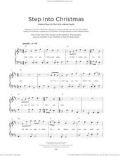 Cover icon of Step Into Christmas, (beginner) sheet music for piano solo by Elton John and Bernie Taupin, beginner skill level