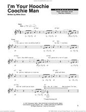 Cover icon of I'm Your Hoochie Coochie Man sheet music for harmonica solo by Muddy Waters, Jimi Hendrix and Willie Dixon, intermediate skill level