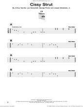 Cover icon of Cissy Strut sheet music for guitar solo by The Meters, Arthur Neville, George Porter, Joseph Modeliste, Jr. and Leo Nocentelli, beginner skill level