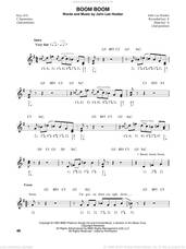 Cover icon of Boom Boom sheet music for harmonica solo by John Lee Hooker, Big Head Todd & The Monsters, Eric Clapton and The Animals, intermediate skill level