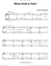 Cover icon of What Child Is This? (arr. Christos Tsitsaros) sheet music for voice and other instruments (E-Z Play) by Anonymous, Christos Tsitsaros and Miscellaneous, easy skill level