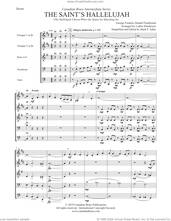 Cover icon of The Saints' Hallelujah (Intermediate) (COMPLETE) sheet music for brass ensemble by Canadian Brass, George Frideric Handel, Luther Henderson and Mark Adler and Miscellaneous, classical score, intermediate skill level