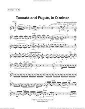 Cover icon of Toccata and Fugue in D Minor sheet music for brass quintet (Bb trumpet 1) by Canadian Brass, Fred Mills, Tony Rickard and Johann Sebastian Bach, classical score, intermediate skill level