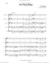 Cover icon of We Three Kings (COMPLETE) sheet music for brass quintet by Canadian Brass, J.H. Hopkins and Stephen McNeff, intermediate skill level