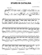 Cover icon of Stars In Catalina sheet music for piano solo by Austin Farwell, classical score, intermediate skill level